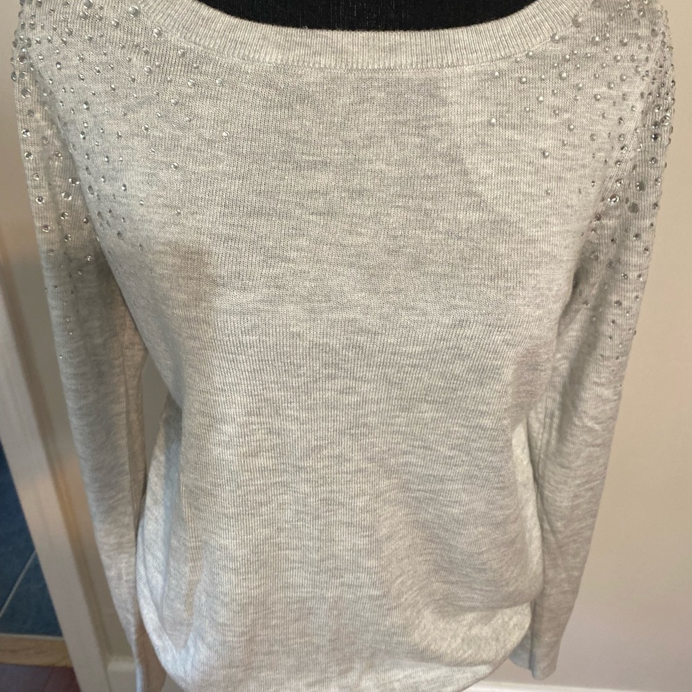 INC International Concepts sparkly sweater